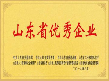 山東省優秀企業